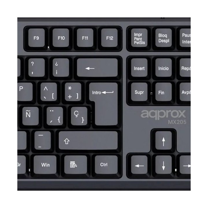 Teclado Approx Appmx205 Usb Cable 1.45m Ligero...