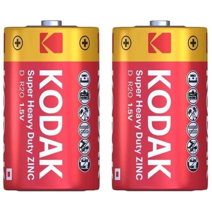 Pilas C Lr14 Kodak Extra Heavy Duty Zinc Pack 2...