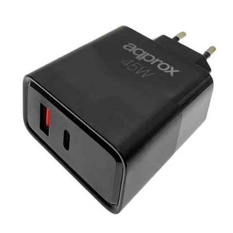 Cargador De Pared Approx Appusbwall45w 1xusb-c...