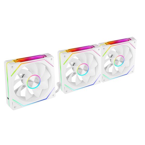 Kit 3xventilador Interno Arg Mars Gaming Mf-linkfinity Kit Blanco Modulares Pwm 120mm Aspas Invertidas
