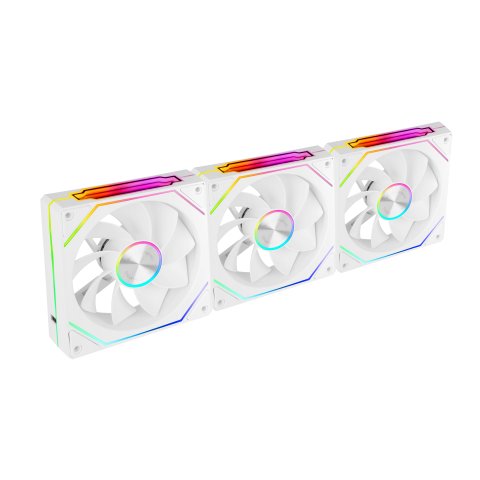 Kit 3xventilador Interno Arg Mars Gaming Mf-linkfinity Kit Blanco Modulares Pwm 120mm Aspas Invertidas