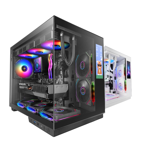 Caja Atx Cube Mars Gaming Mcmirage Negro...