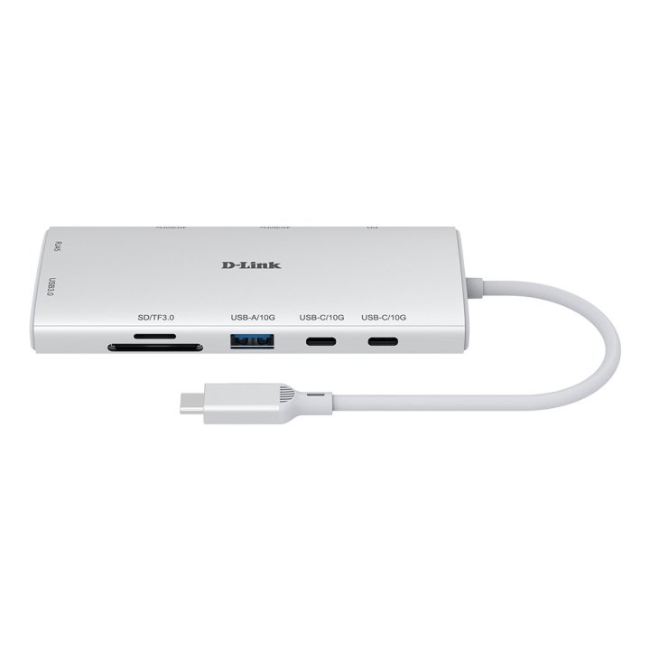 Docking Usb-c D-link Dup-a01 2xhdmi 4k 3xusb3.0 1xusb-c Pd 60w 1xgb Rj45