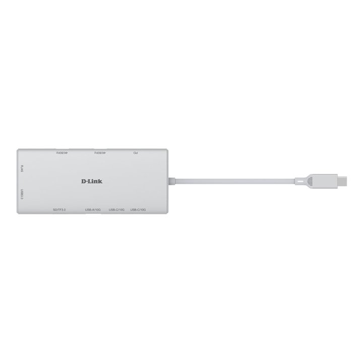 Docking Usb-c D-link Dup-a01 2xhdmi 4k 3xusb3.0 1xusb-c Pd 60w 1xgb Rj45