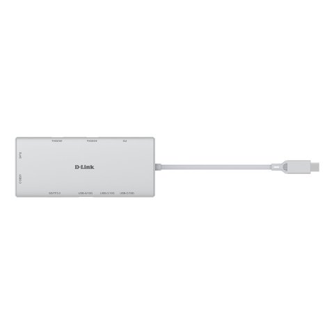 Docking Usb-c D-link Dup-a01 2xhdmi 4k 3xusb3.0 1xusb-c Pd 60w 1xgb Rj45