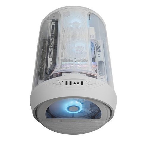 Caja Microatx Gaming Mars Gaming Mccylon Blanco...