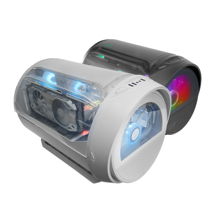 Caja Microatx Gaming Mars Gaming Mccylon Blanco...