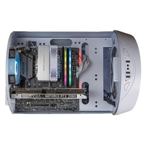 Caja Microatx Gaming Mars Gaming Mccylon Blanco...