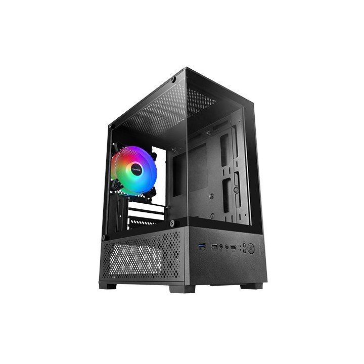 Caja Microatx Gaming Mars Gaming Mc-se2 Black...