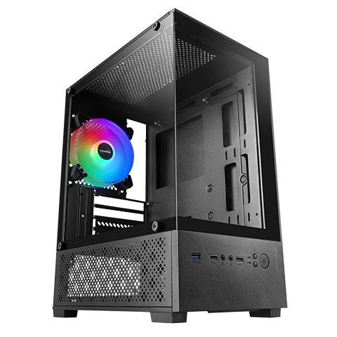 Caja Microatx Gaming Mars Gaming Mc-se2 Black...