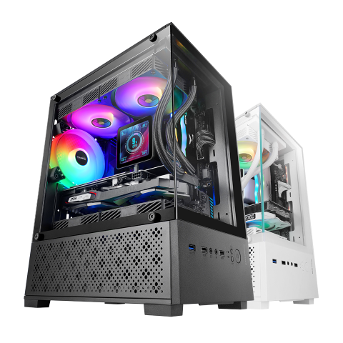 Caja Microatx Gaming Mars Gaming Mc-se2 Black...