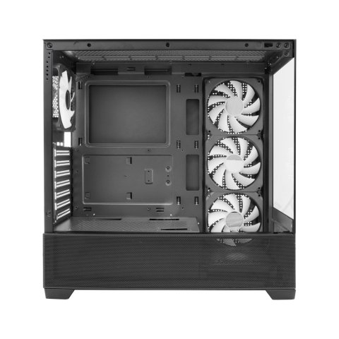Caja Atx Gaming Ga250 Coolbox Coo-cha-ga250-0 Cristal 4xvent.argb Grafica 400mm