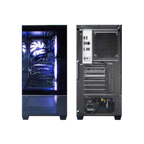 Caja Atx Gaming Ga250 Coolbox Coo-cha-ga250-0 Cristal 4xvent.argb Grafica 400mm