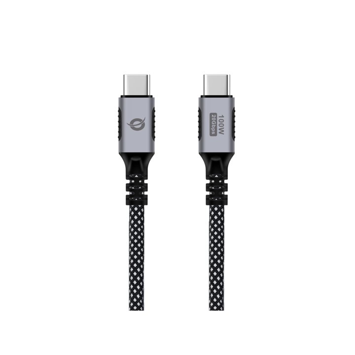 Cable Usb-c Macho Usb-c Macho 1.2m Conceptronic Usb 3.2 Gen 2x2 100w 20v 5a 20gbps 4k60h E-mark 