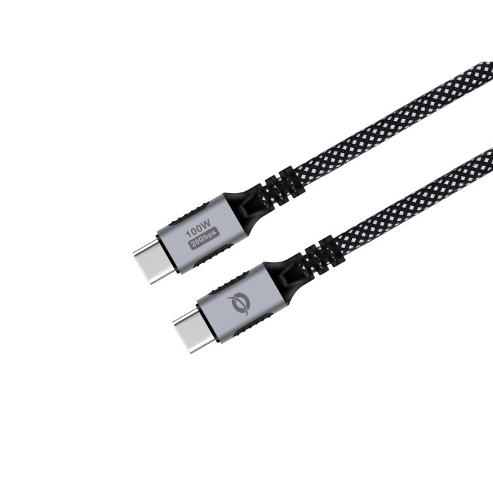 Cable Usb-c Macho Usb-c Macho 1.2m Conceptronic Usb 3.2 Gen 2x2 100w 20v 5a 20gbps 4k60h E-mark 