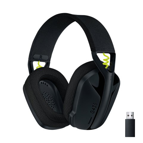 Headset Bluetooth Logitech G435 Lightspeed Dolby Atmos Windows Sonic Negro
