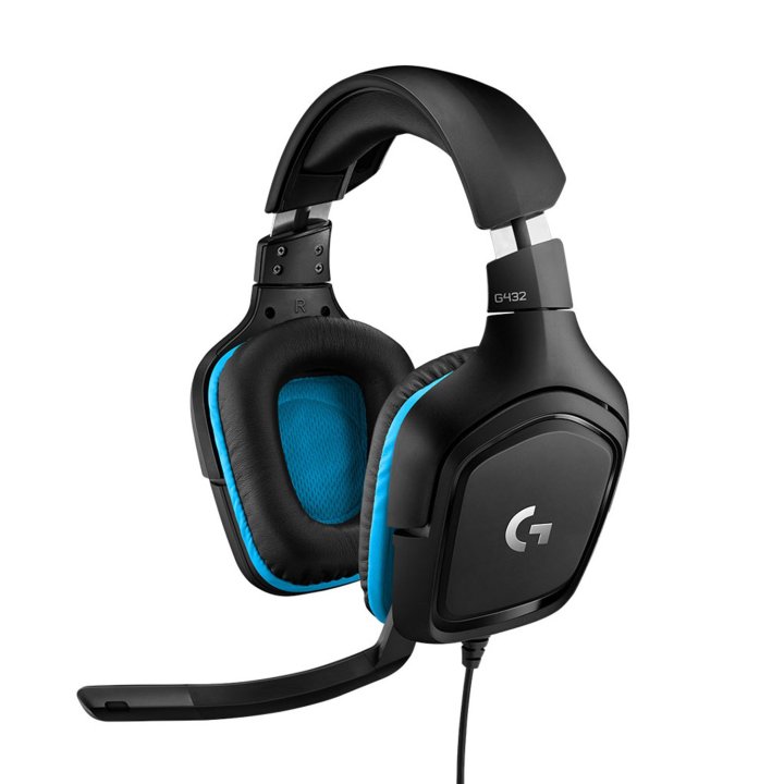 Headset Logitech G432 Lightspeed Gaming 7.1 Dts Negro