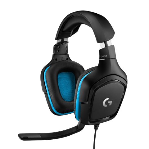 Headset Logitech G432 Lightspeed Gaming 7.1 Dts Negro
