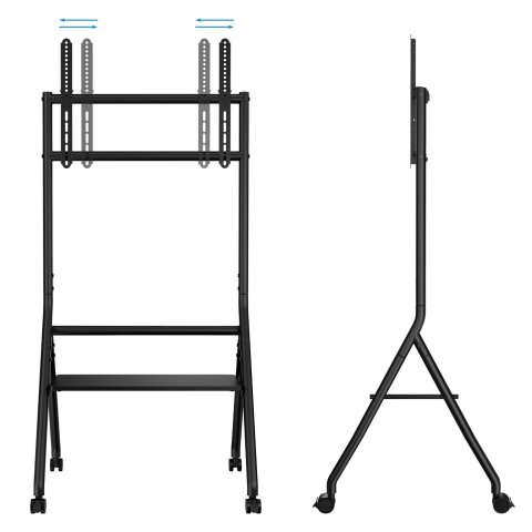Soporte De Suelo Con Ruedas Tooq Fs20206m-b...