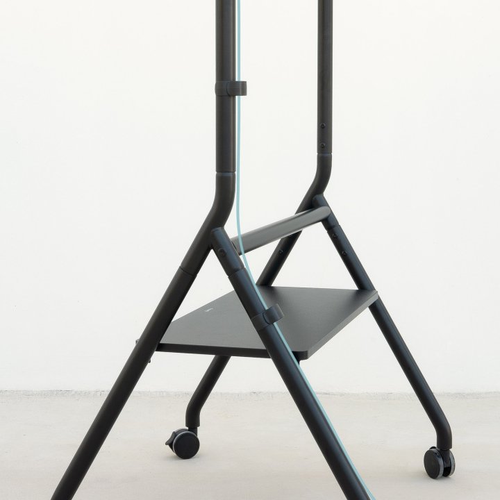 Soporte De Suelo Con Ruedas Tooq Fs20206m-b...