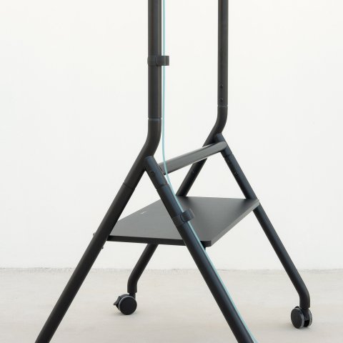 Soporte De Suelo Con Ruedas Tooq Fs20206m-b...