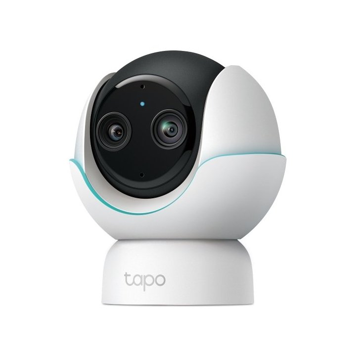 Camara Interior Ip Tp-link Tapo C480 Babycam 4mp 2k Doble Lente Soporte Cuna Audio Bidireccional Canciones De Cuna
