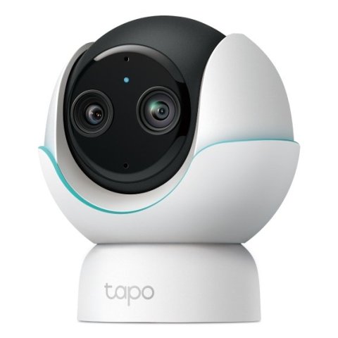 Camara Interior Ip Tp-link Tapo C480 Babycam 4mp 2k Doble Lente Soporte Cuna Audio Bidireccional Canciones De Cuna