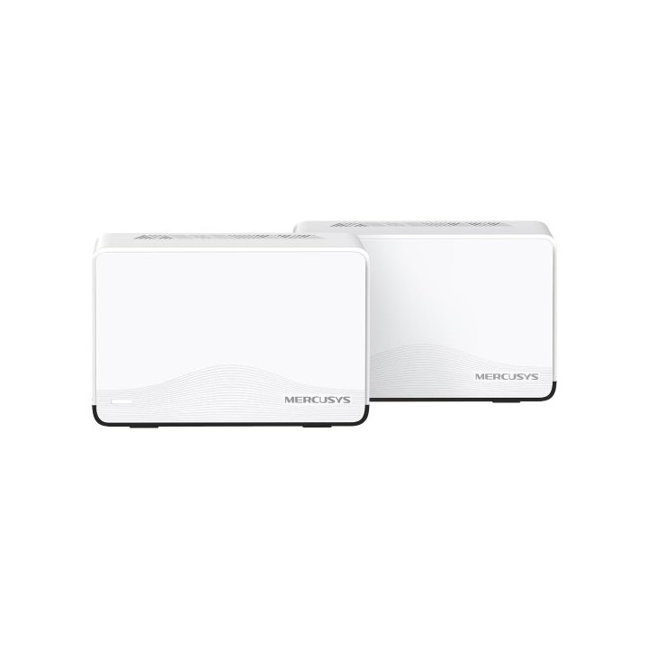 Punto De Acceso Interior Mesh Wifi 7 Mercusys Halo H27be(2-pack) 2880 Mbps 5ghz 1xrj45 2.5gbps 2x1gb