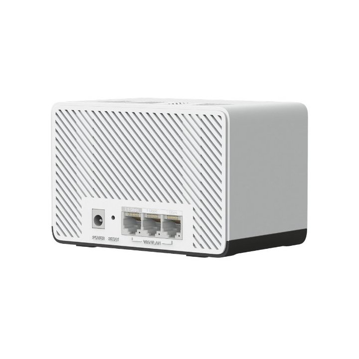 Punto De Acceso Interior Mesh Wifi 7 Mercusys Halo H27be(2-pack) 2880 Mbps 5ghz 1xrj45 2.5gbps 2x1gb