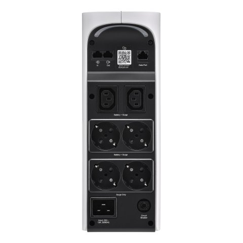 Sai Apc Bgm2200b-gr Back Ups Pro Gaming 2200va 1320w 4xschuko 2xiec Luces Rgb Formato Torre Blanco