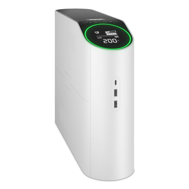 Sai Apc Bgm2200b-gr Back Ups Pro Gaming 2200va 1320w 4xschuko 2xiec Luces Rgb Formato Torre Blanco
