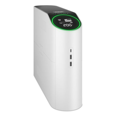 Sai Apc Bgm2200b-gr Back Ups Pro Gaming 2200va 1320w 4xschuko 2xiec Luces Rgb Formato Torre Blanco