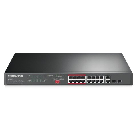 Switch No Gestionable Mercusys Ms118cp 18p...
