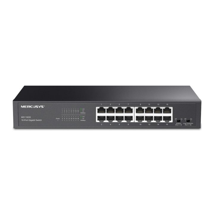 Switch No Gestionable Mercusys Ms116gs 16p...