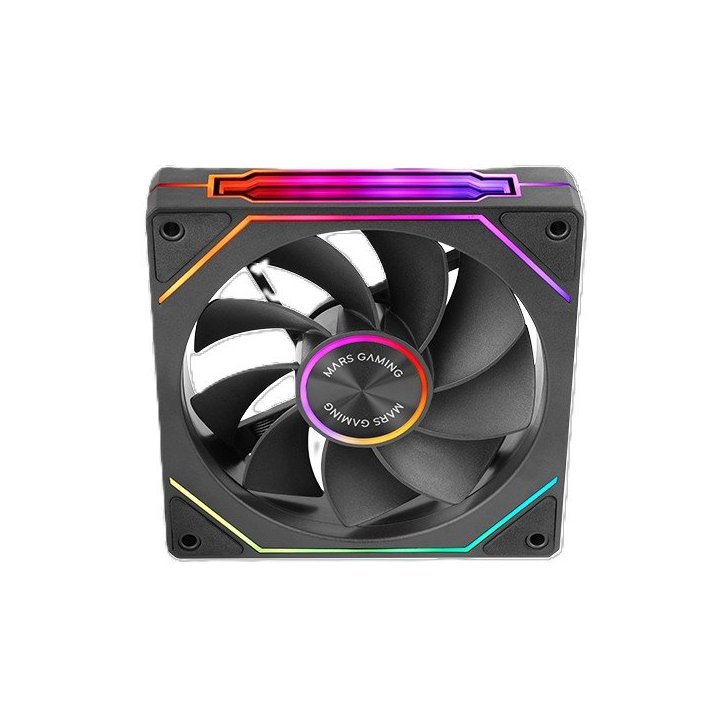 Kit 3xventilador Interno Arg Mars Gaming Mf-linkfinity Kit Black Modulares Pwm 120mm Aspas Invertidas