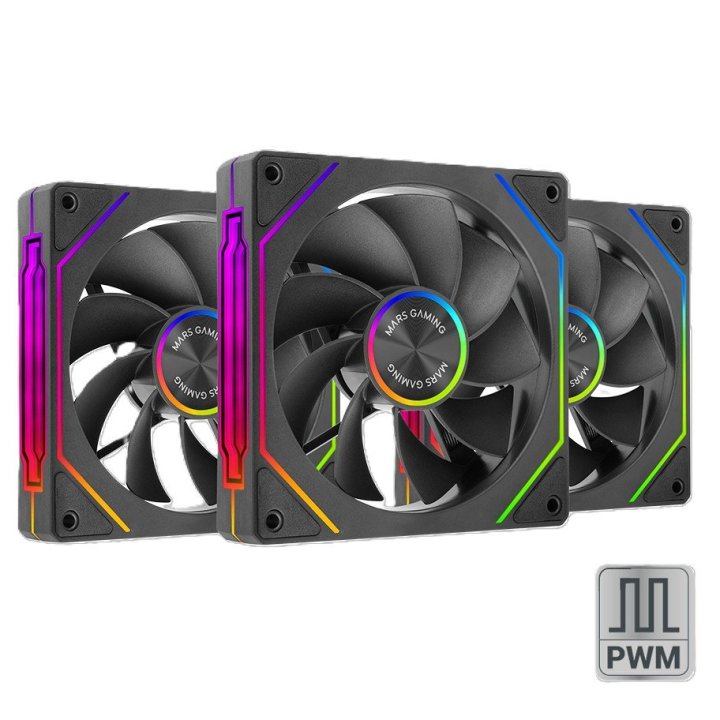 Kit 3xventilador Interno Arg Mars Gaming...