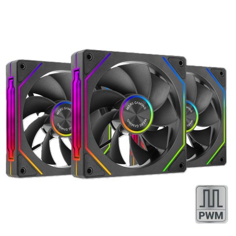 Kit 3xventilador Interno Arg Mars Gaming...