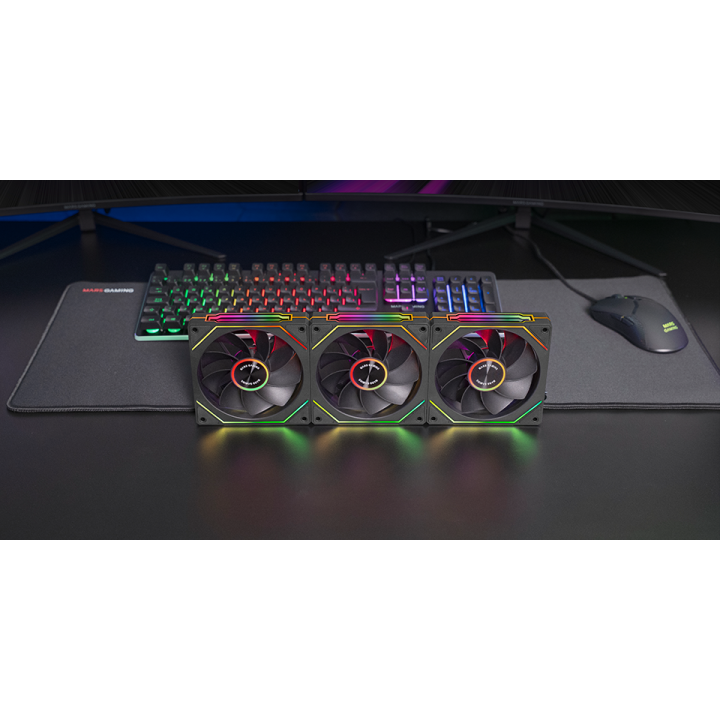 Kit 3xventilador Interno Arg Mars Gaming...