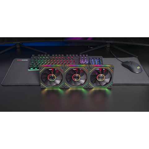 Kit 3xventilador Interno Arg Mars Gaming...