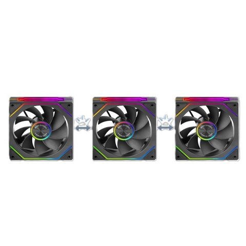 Kit 3xventilador Interno Arg Mars Gaming...