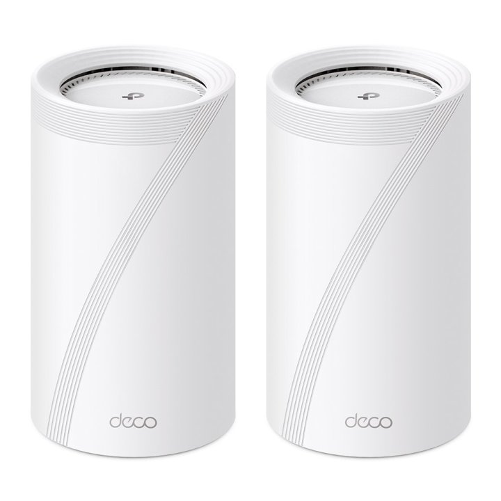 Punto De Acceso Interior Mesh Wifi 7 Tp-link Be85 2-pack Be19000 Triband 11530mbps 6ghz 2x10gb 2x2.5