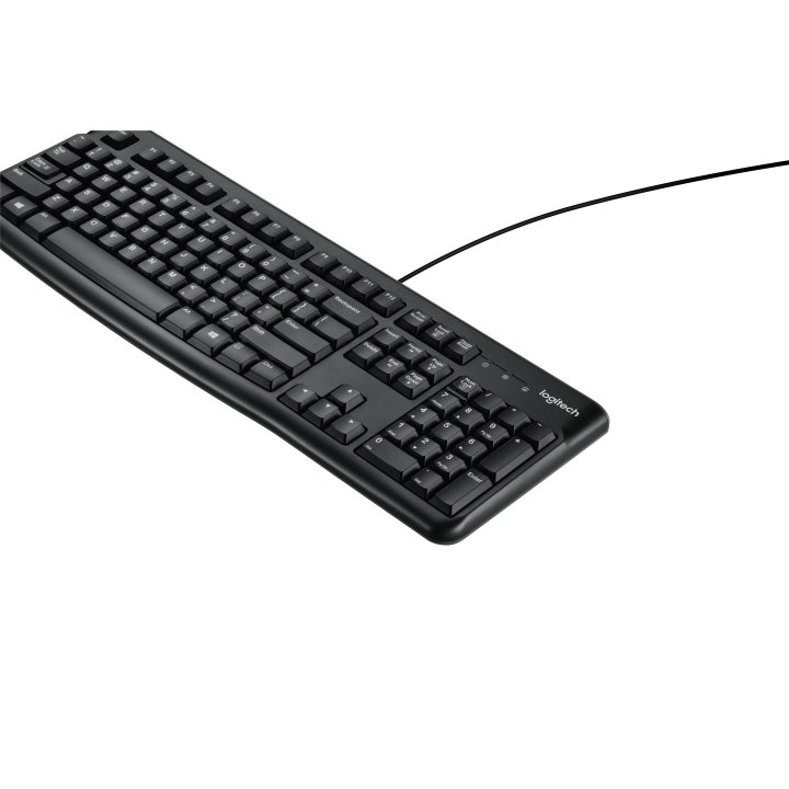 Teclado Logitech K120 Retail Ingles Usa P n 920-002479