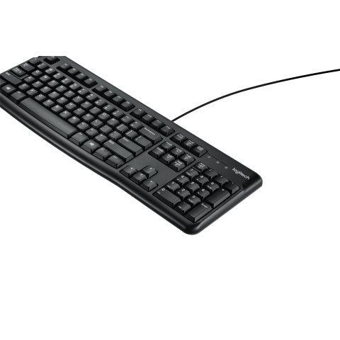 Teclado Logitech K120 Retail Ingles Usa P n 920-002479