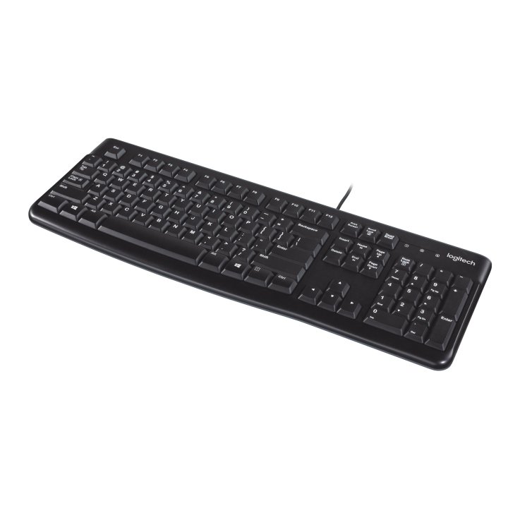 Teclado Logitech K120 Retail Ingles Usa P n 920-002479