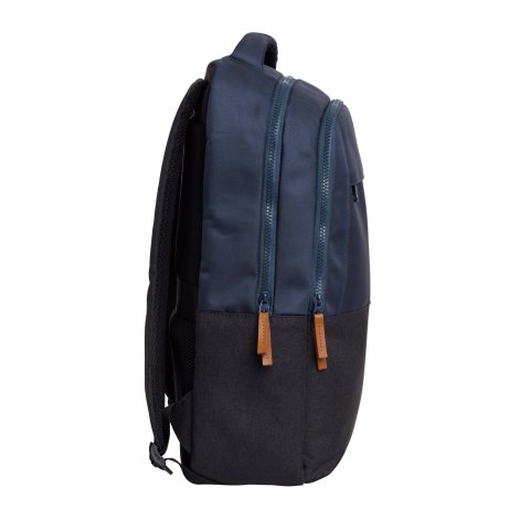 Mochila Trust Lisboa Color Azul Para Portatiles Hasta 16" 3 Compartimientos 23l