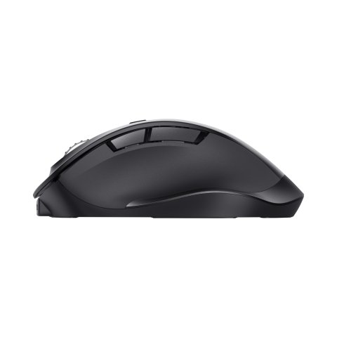 Mouse Trust Bluetooth Fyda Negro 2400 Dpi Ajustable 6 Botones 