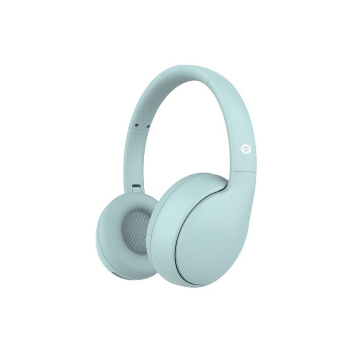 Headset Infantil  Bluetooth 6.0  Conceptronic Parris04b Carga Usb-c Bateria 10h Plegable Color Azul
