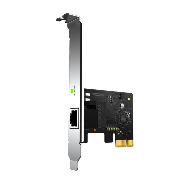 Tarjeta De Red Pcie Gigabit Mercusys Incluye Soporte Estandar Y De Perfil Bajo