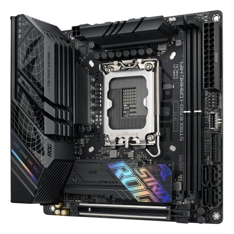 Pb Asus Rog Strix B760-i Gaming Wifi Skt 1700 Mini-itx 2xddr5 Displayport Hdmi Lan 2.5gbps Usb 3.2