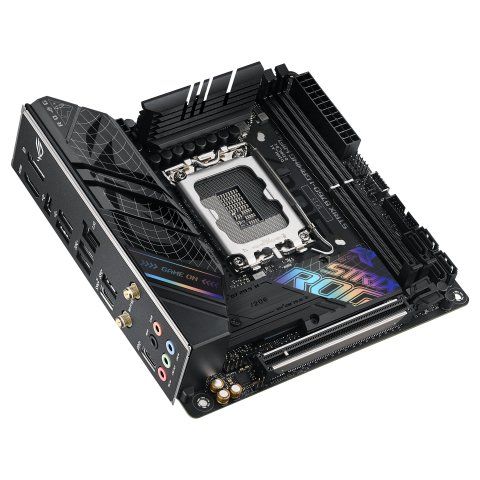 Pb Asus Rog Strix B760-i Gaming Wifi Skt 1700 Mini-itx 2xddr5 Displayport Hdmi Lan 2.5gbps Usb 3.2